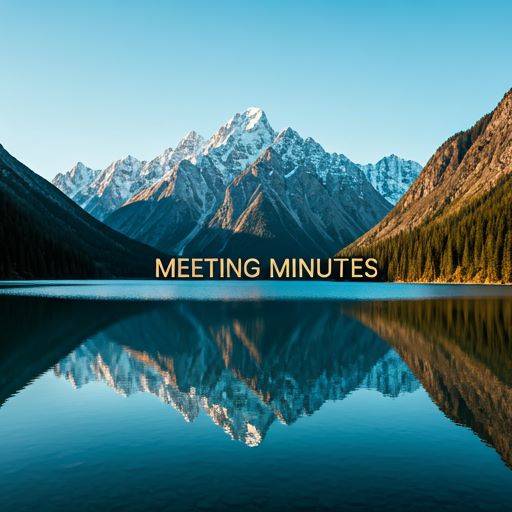 Meeting Minutes